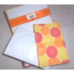 DCWV Note card Box/Karten-Set - Citrus