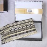 DCWV Note card Box/Karten-Set - Black & Cream