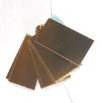 SRH 12 Stück Tags - Goldene Tags