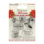 TRC Clear Stamps -  Winter Blooms Bell