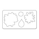 Sizzix Originals Die - Flower Layers with Leaf #2