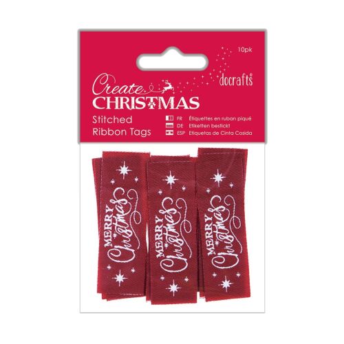 DOC Embellishments - Ribbon Tags/Etiketten aus Stoff...