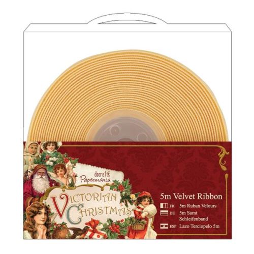 DOC Ribbon/Bänder - Golden Velvet Victorian Christmas