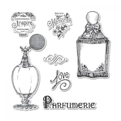 SIZ Stamp & Die-Cut - Graphic 45 Parfumerie