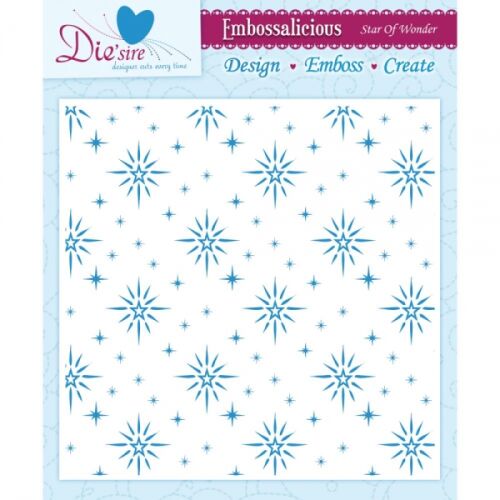 CCP Embossingfolder - Star of Wonder 20x20 cm
