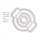 Sizzix Framelits - Circle & Labels Stitched