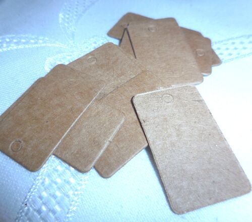 SRH 12 Stück Tags - Kraft 20 x 32 mm