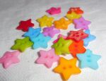 SRH Embellishments - Buttons/Knöpfe Little Stars