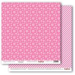SCB Cardstock - Elegantly Festive Snowflake Pink Crush
