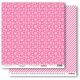 SCB Cardstock - Elegantly Festive Snowflake Pink Crush