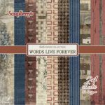 SCB Paper Pack 6"x6" - Words live forever