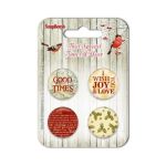SCB Embellishments - Buttons This special Time of Year 2