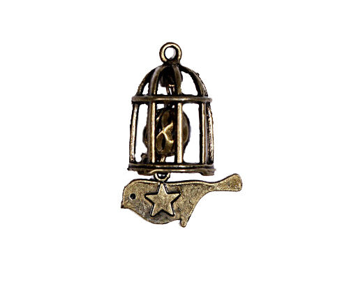 SCB Embellishments - Charm/Anhänger Birdcage
