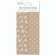 TRC Decoupage Papier - Kraft Snowflakes