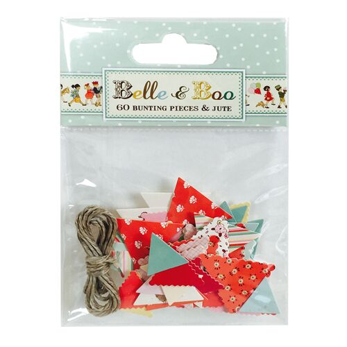 TRC Embellishments - Belle & Boo Bunting and Twine