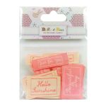 TRC Embellishments - Belle & Boo Stitched Labels