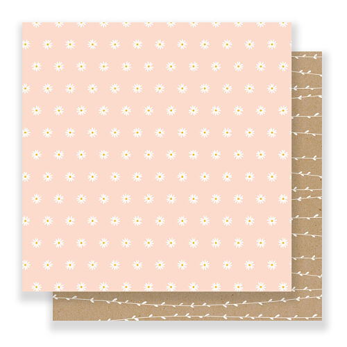 PEB Cardstock - Spring Fling Scattered Daisies