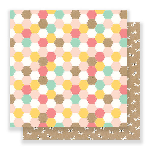 PEB Cardstock - Spring Fling Patchwork