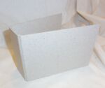 SRH Buchhülle/Einband aus Graupappe 164x200x50 mm...
