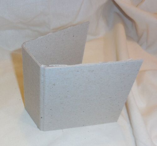 SRH Buchhülle/Einband aus Graupappe 108x108x50 mm (HxBxT)
