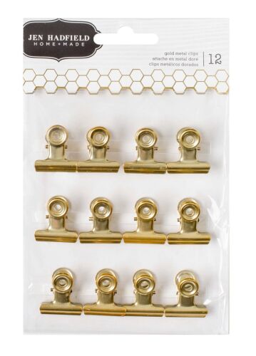 PEB Metal Art - Hinge Clips /Gold metal Clips