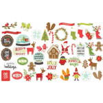 PEB Die-Cuts/Stanzteile - Holly Jolly
