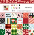 AMC Paper Pad 12x12" - Merry & Bright