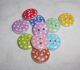 SRH Embellishments - Buttons/Knöpfe Sternchen 16mm