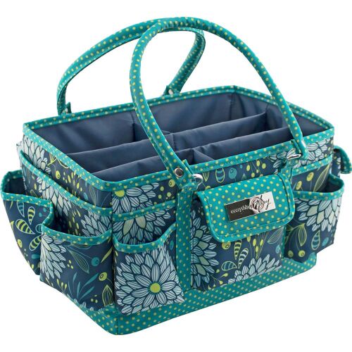 EVM Deluxe Store & Tote Navy/Teal