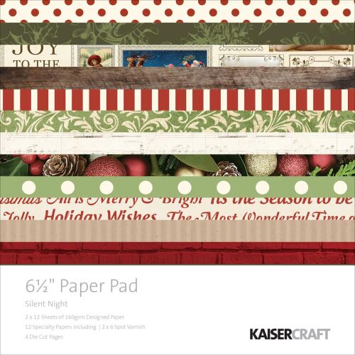 KSC Paper Pad 6.5"x6.5" - Silent Night