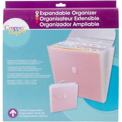 CRH Aufbewahrung - Expandable Paper Organizer für  12" x 12"