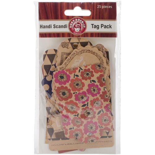 RRI Tags - Handi Scandi Glittered