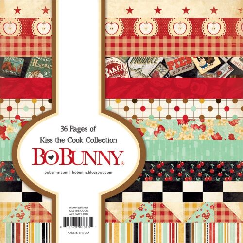 BOB Paper Pad 6x6 - Kiss the Cook