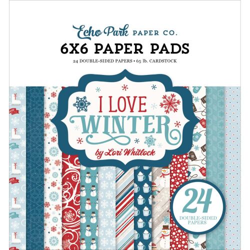 ECP Paper Pad 6x6 - I love Winter