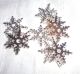 SRH Charm 5 Stück - Silber Snowflake 24x21 mm