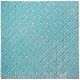 SRH Metal Art - Tin Ceiling Tile Turquoise