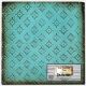 SRH Metal Art - Tin Ceiling Tile Blue Diamond