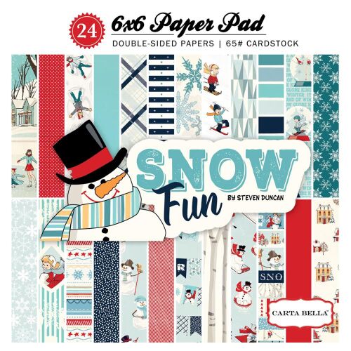 CTB Paper Pad 6x6 - Snow Fun