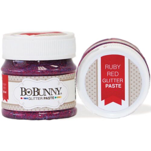 BOB Glitter Paste - Ruby Red 50ml