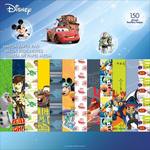 SRH Paper Pack 12x12" - Disney Mega Pack Boy 2