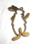 SRH Charm - Bronze Hase/Rabbit 52x30 mm