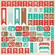 KSC Sticker 12x12" - Gingerbread Numbers