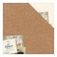 ATQ Cardstock - Explore Cork Board Collage/Cream Grid Collage