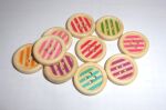 SRH Embellishments - Buttons/Knöpfe Stripes