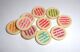 SRH Embellishments - Buttons/Knöpfe Stripes