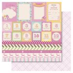 RRI Cardstock - Baby Girl Snippets