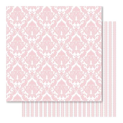 RRI Cardstock - My Romance Damask