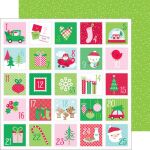 DDB Cardstock - Here comes Santa Countdown