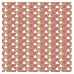 RRI Cardstock - Kraftastic Glitter Pink Bunting