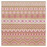 RRI Cardstock - Kraftastic Glitter Pink Trim